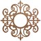 Ekena Millwork Dijon Wood Fretwork Pierced Ceiling Medallion, Walnut, 34"OD x 11"ID x 3/8"T CMWP34X34X0375DIWA - alternate 1
